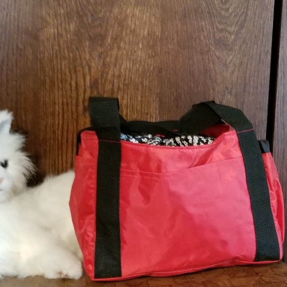 Red insulated tote from AARP - Picture 1 of 6